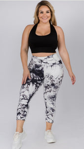 Marble Tights