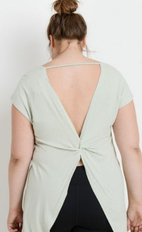 V Back shirt