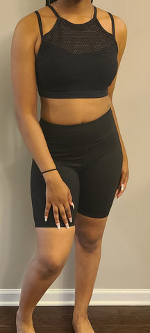 Mesh Bra Set