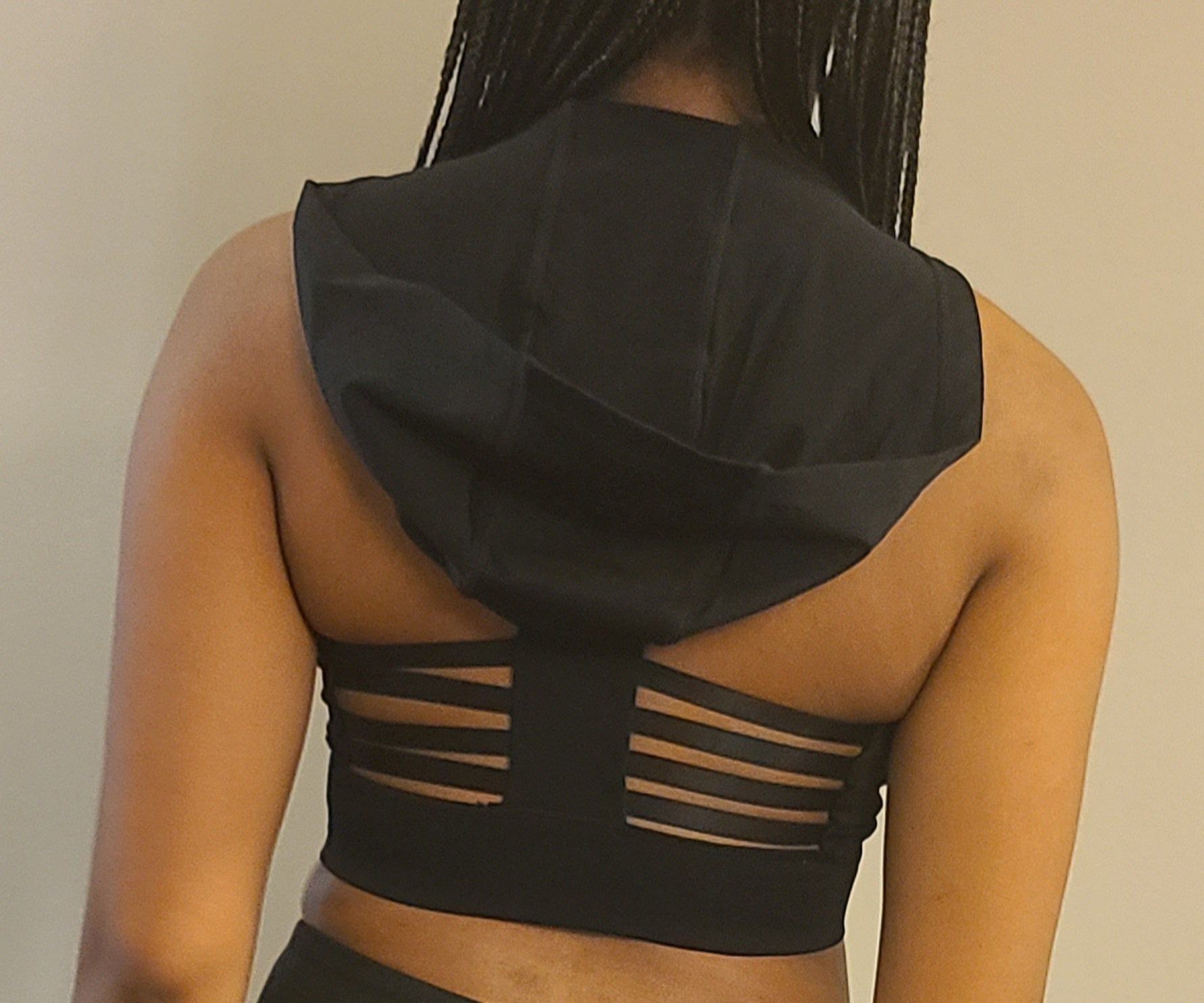 Hooded Sports Bra
