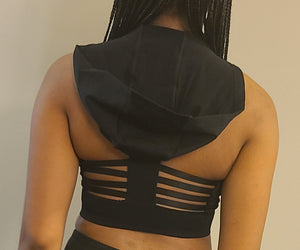 Hooded Sports Bra