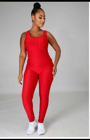 2 piece scrunch set