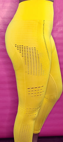Yellow leggings