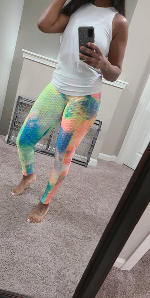 Tie dye leggings