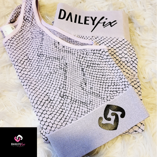 Snakeskin Leggings Set